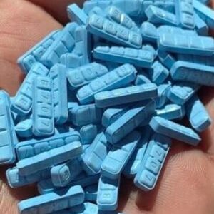 Blue Xanax pill identification