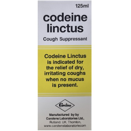 Codeine Linctus medical use